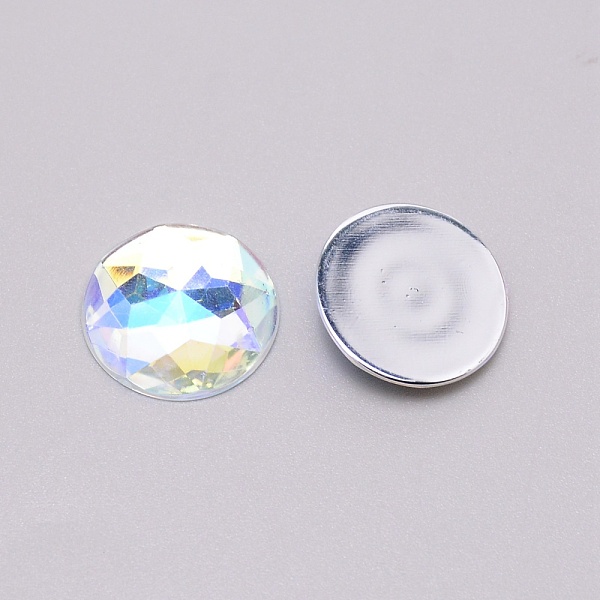 アクリルファセットカボション