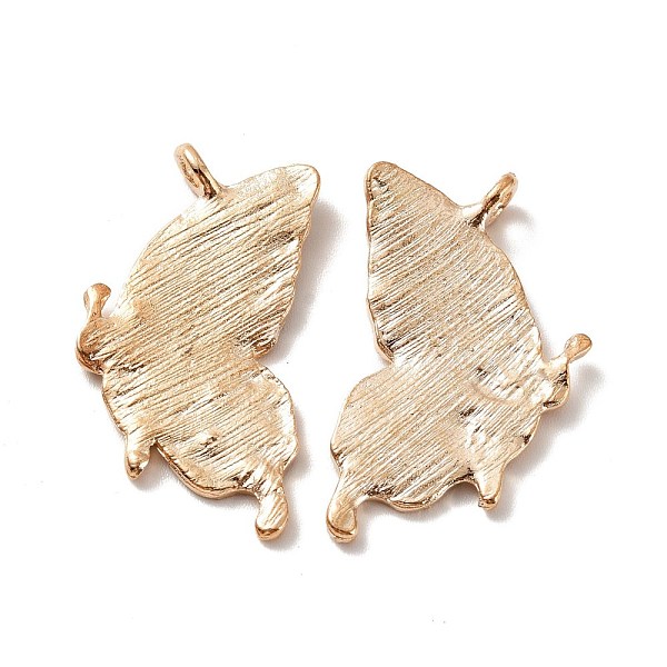

PandaHall Alloy Enamel Pendants, Golden, Butterfly, White, 32x17x2mm, Hole: 2mm Alloy+Enamel Butterfly White