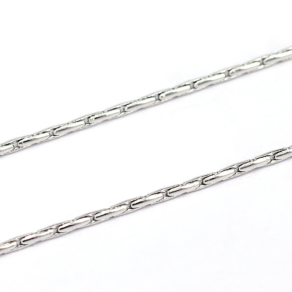 

PandaHall 304 Stainless Steel Cardano Chains, Soldered, Stainless Steel Color, 1.2mm 304 Stainless Steel