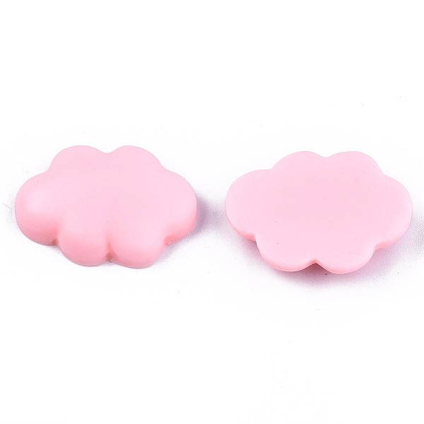 

PandaHall Resin Cabochons, Cloud, Hot Pink, 25x17x5.5mm Resin Cloud