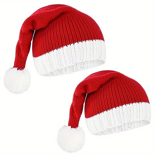 Chapeau d'hiver en fibres acryliques-image-AJEW-H145-85A-fr