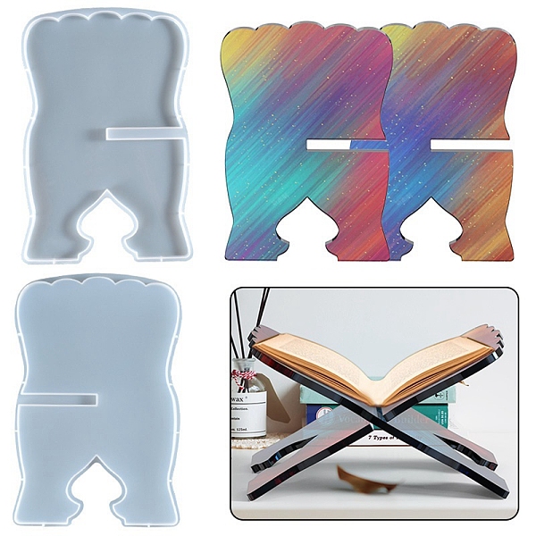 Diy Book Stand Sili… - image