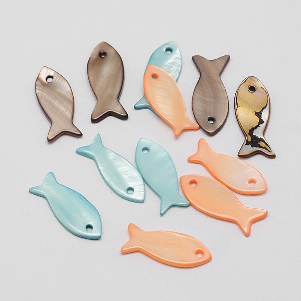 Dyed Shell Fish Pen… - image