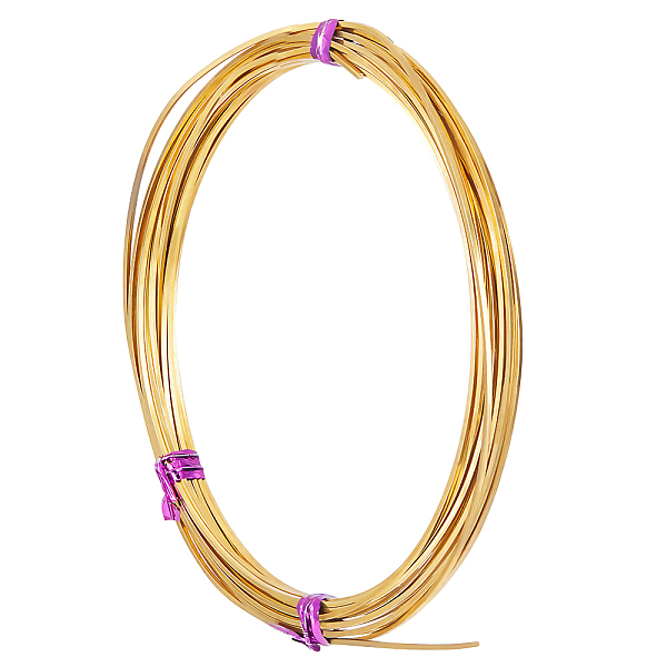 

PandaHall Brass Craft Wire, Square, Raw(Unplated), 1x1mm, about 19.69 Feet(6m)/Roll Brass Square