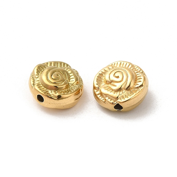 

PandaHall 304 Stainless Steel Beads, Flower, Real 18K Gold Plated, 10x5.5mm, Hole: 1.5mm 304 Stainless Steel Flower