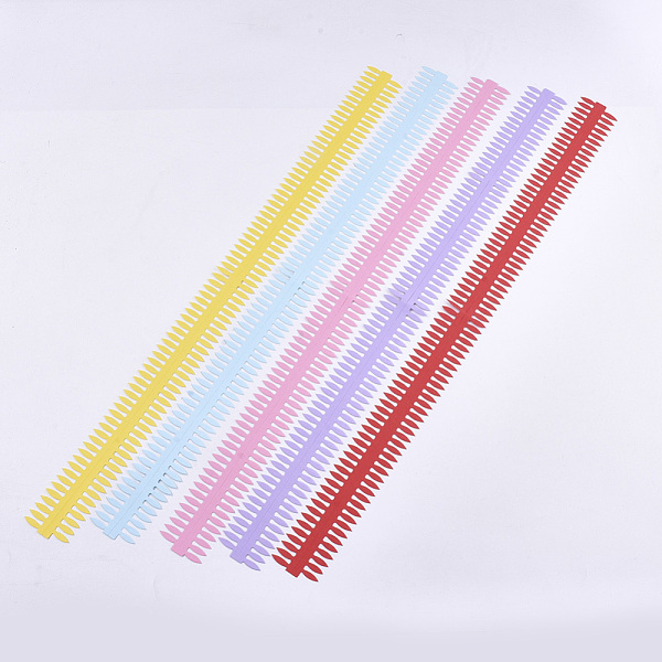 

PandaHall DIY Flower Paper Quilling Strips, DIY Origami Paper Hand Craft, Mixed Color, 495x40mm, 5colors/bag Paper Multicolor