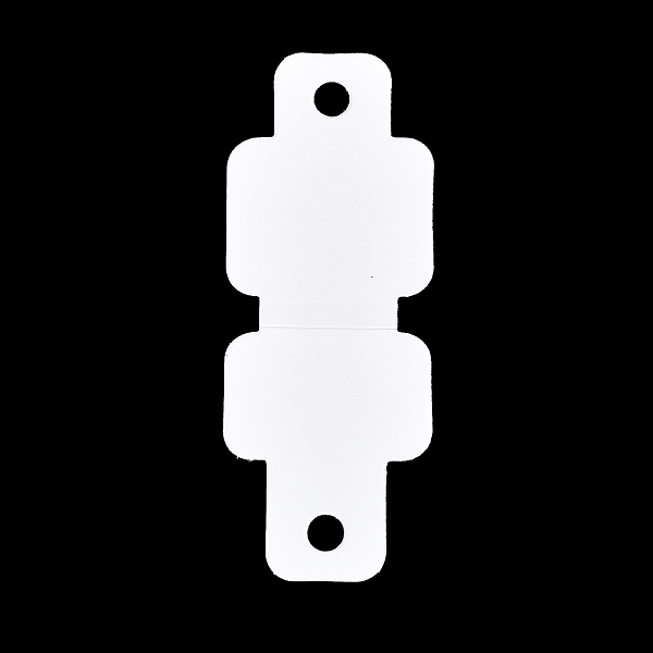 

PandaHall Folding Paper Jewelry Display Cards, for Necklaces Bracelets Storage, Rectangle with Word Fashion Jewelry, White, 11.8x4.5x0.03cm...
