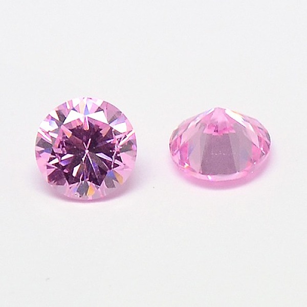 

PandaHall Cubic Zirconia Cabochons, Grade A, Faceted, Diamond, Pearl Pink, 10x5.5mm Cubic Zirconia Diamond Pink