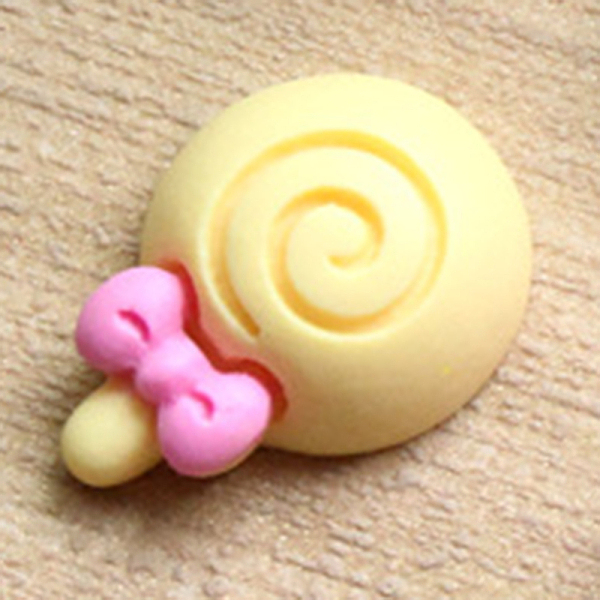 

PandaHall Resin Cabochons, DIY for Earrings & Bobby pin Accessories, Sweets, Yellow, 22x15mm Resin Candy Yellow