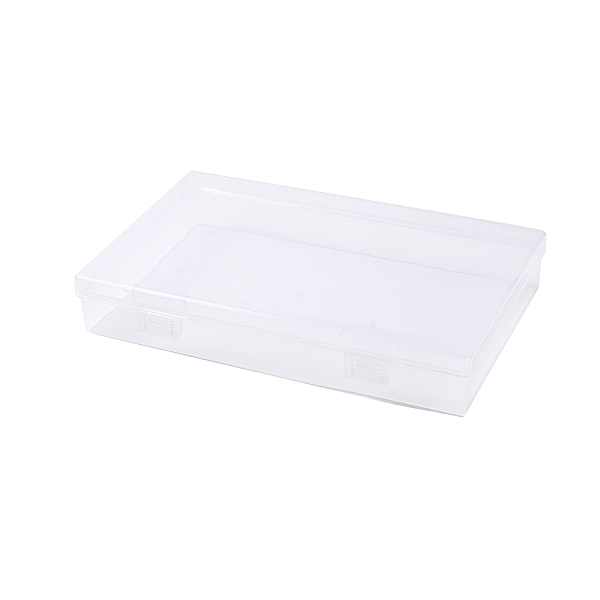 

PandaHall (Defective Closeout Sale: Scratched) Transparent Plastic Box, Rectangle, Clear, 17.8x10.9x3cm Plastic Rectangle Clear