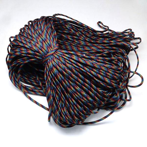 

PandaHall 7 Inner Cores Polyester & Spandex Cord Ropes, for Rope Bracelets Making, Colorful, 4mm, about 109.36 yards(100m)/bundle...