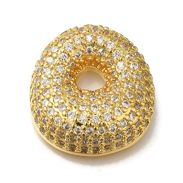 

PandaHall Brass with Cubic Zirconia Pendant, Letter O, Letter O, 22x21x7.5mm, Hole: 4mm Brass+Cubic Zirconia Letter O Clear