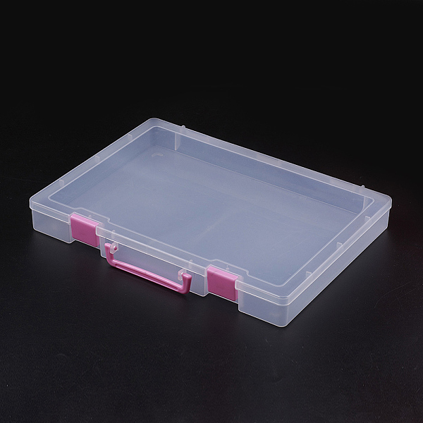 

PandaHall Polypropylene Plastic Bead Storage Containers, Rectangle, Clear, 36x26x4.5cm Plastic Rectangle Clear