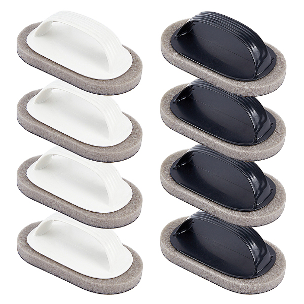 PandaHall Olycraft 8 Pcs 2 Colors Portable Emery Sponge Pot Dish Brush, with Handle, Bathroom Magic Cleaning Brush, Kitchen Bathroom Clean... PandaHall Olycraft 8 Pcs 2 Colors Portable Emery Sponge Pot Dish Brush, with Handle, Bathroom Magic Cleaning Brush, Kitchen Bathroom Clean...