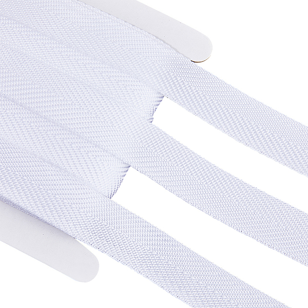 

PandaHall Gorgecraft 20 Yards Polypropylene Twill Tape Ribbon, Herringbone Ribbon, for Gift Wrapping, Party Decoration, Flat, White, 7/8...
