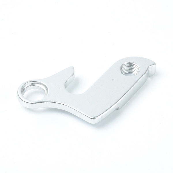 

PandaHall (Clearance Sale)Aluminum Tail Hook, Variable Speed Hook, Bicycle Accessories, Silver, 71.5x45x8mm, Hole: 9mm and 10.5mm Aluminum...