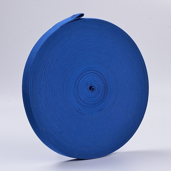 

PandaHall Colored Flat Elastic Rubber Band, Webbing Garment Sewing Accessories, Blue, 25mm, about 43.74 yards(40m)/roll Elastic Fibre Flat...