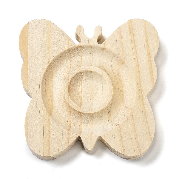 

PandaHall Butterfly Pine Wood Bracelet Design Boards, for Beaded Bracelet Jewelry Making, BurlyWood, 12.1x12x1.45cm Wood Orange