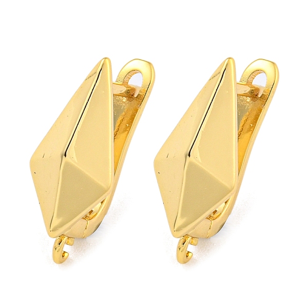 

PandaHall Rack Plating Brass Hoop Earring Findings, Cadmium Free & Lead Free, Long-Lasting Plated, Real 18K Gold Plated, 18x7mm, Hole: 1.2mm...