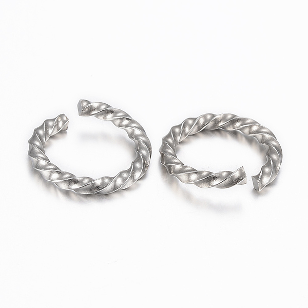 

PandaHall 304 Stainless Steel Open Jump Rings, Stainless Steel Color, 12 Gauge, 13.5x2mm, Inner Diameter: 10mm 304 Stainless Steel