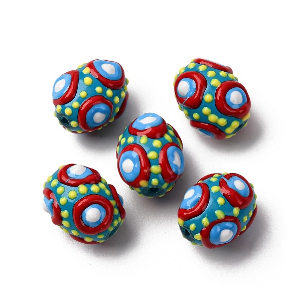 Glass Enamel Beads - image