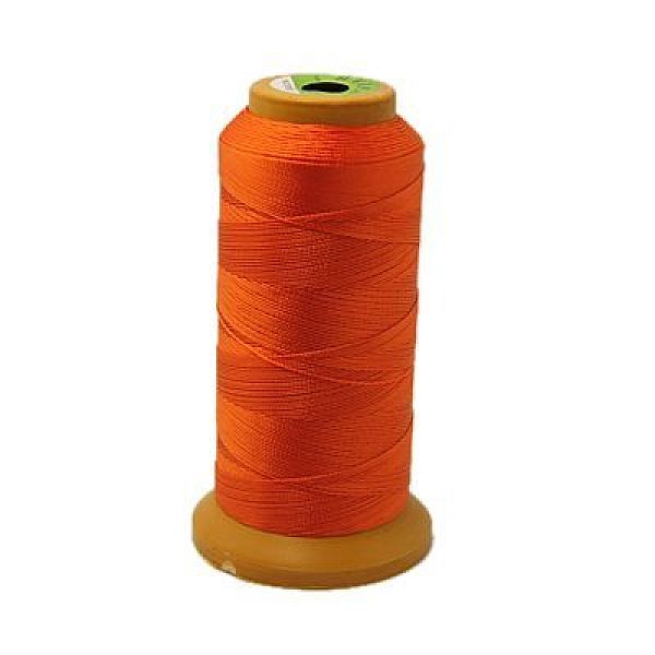 

PandaHall Nylon Sewing Thread, Coral, 0.5mm, about 260~300m/roll Nylon Red