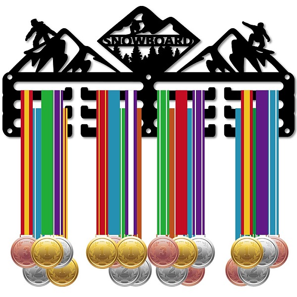 Sports Theme Iron Medal Hanger Holder Display Wall Rack