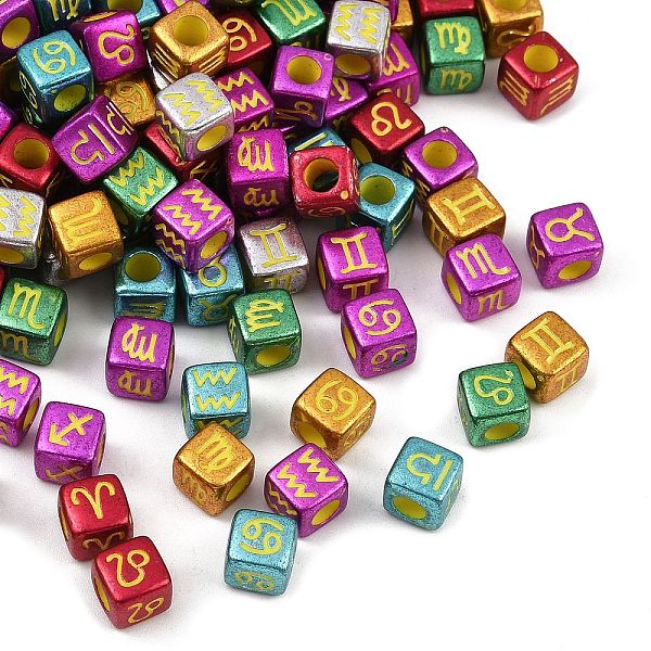 Opaque Acrylic Beads - image