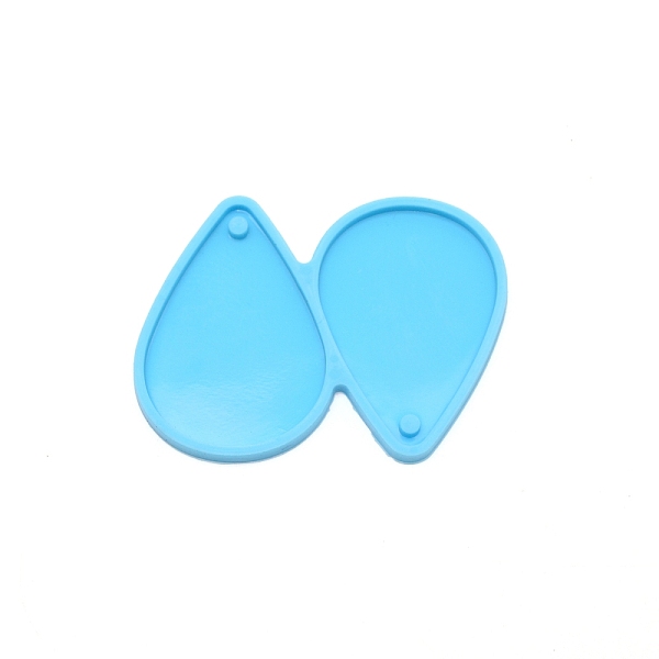 

PandaHall Teardrop DIY Pendant Silicone Molds, for Earring Making, Resin Casting Molds, For UV Resin, Epoxy Resin Jewelry Making, Deep Sky...