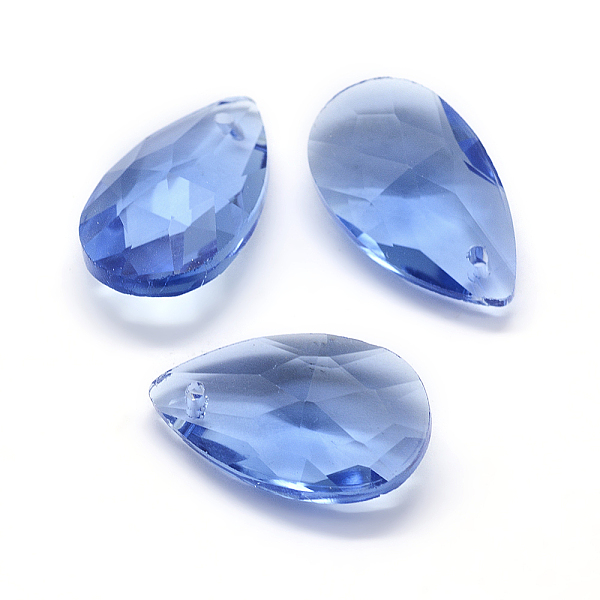 Faceted Glass Penda… - image