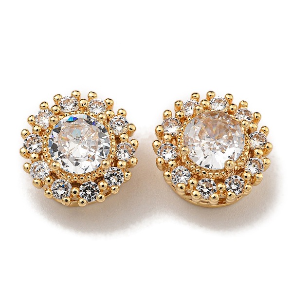 Brass Micro Pave Cu… - image