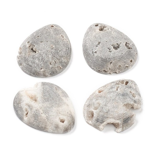 Rough Raw Natural Druzy Crystal Beads