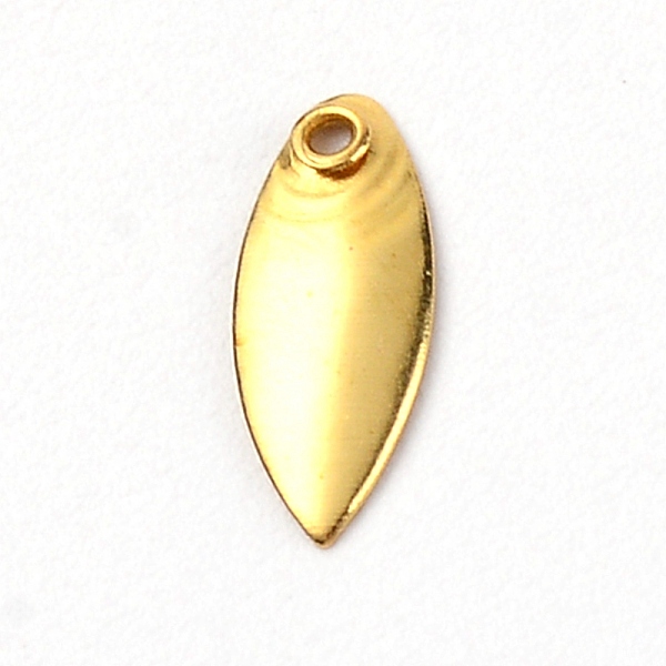

PandaHall Iron Fishing Lures, Fishing Attractor Spinner Blades, for Hard Lures Worm Spinner Baits Spoons Rigs Making, Teardrop, Golden...