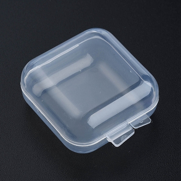 

PandaHall Plastic Bead Storage Containers, Rectangle, Clear, 4x3.45x1.8cm Plastic Rectangle Clear