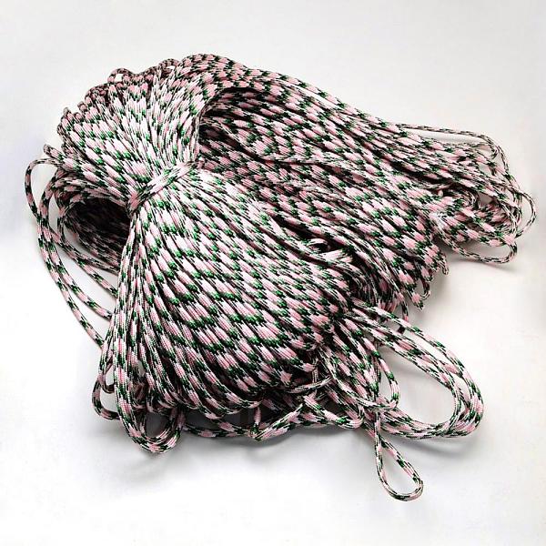

PandaHall 7 Inner Cores Polyester & Spandex Cord Ropes, for Rope Bracelets Making, Pink, 4mm, about 109.36 yards(100m)/bundle...