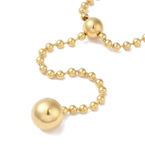 

PandaHall 304 Stainless Steel Round Pendant Necklaces, Rosary Bead Necklaces, Real 18K Gold Plated, 17.01 inch(43.2cm) 304 Stainless Steel...