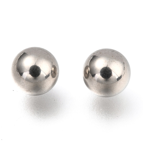 

PandaHall 201 Stainless Steel Beads, No Hole/Undrilled, Solid Round, Stainless Steel Color, 7.5mm 201 Stainless Steel Round
