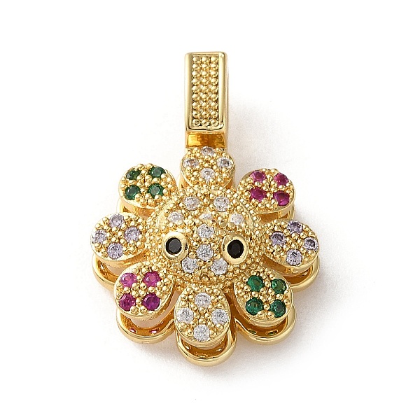 Brass Micro Pave Cu… - image
