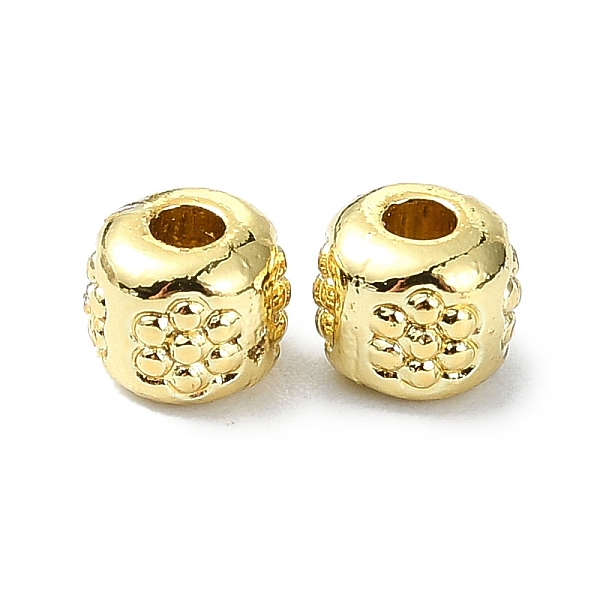 

PandaHall Rack Plating Brass Beads, Long-Lasting Plated, Lead Free & Cadmium Free, Column, Real 18K Gold Plated, 4.5x3.8mm, Hole: 1.6mm...
