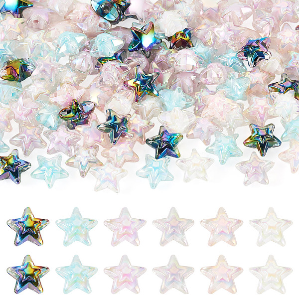 108Pcs 6 Colors Uv … - image