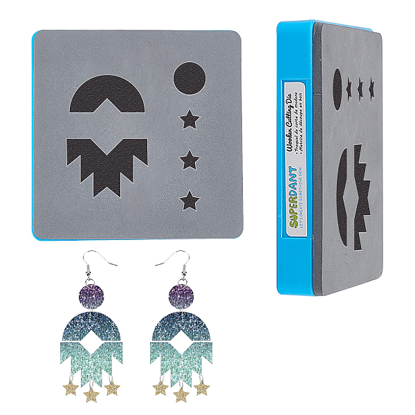 

PandaHall SUPERDANT 1Pc Wood Cutting Dies, with Steel, for DIY Scrapbooking/Photo Album, Decorative Embossing DIY Paper Card, Leather Crafts...