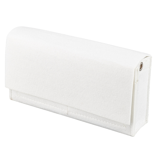 

PandaHall Felt Purse Organizer Insert, Felt Bag Organizer, Crossbody Bag Shaper, Rectangle, White, 20x10.7x4.3cm Wool White