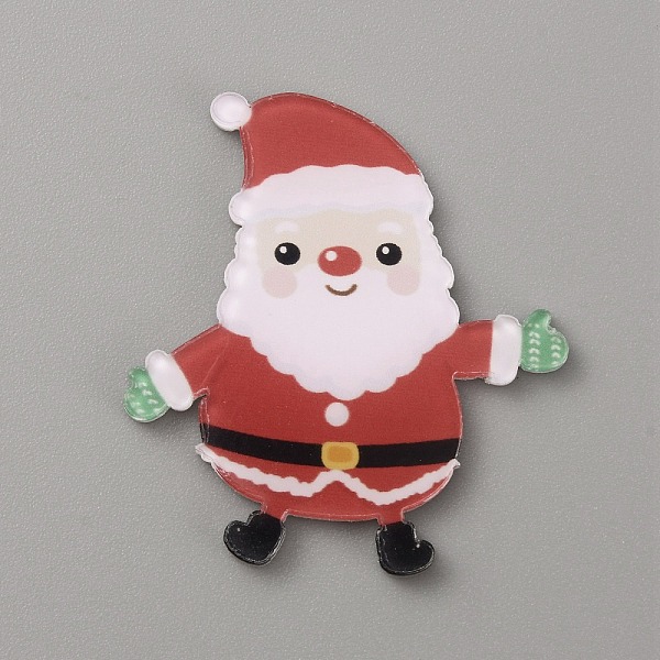 クリスマスアクリルカボション