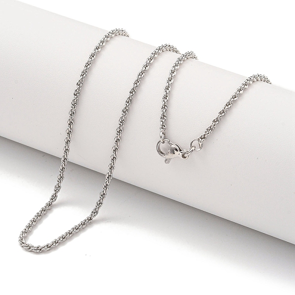 

PandaHall Brass Chain Necklaces for Women, Platinum, 23.50 inch(597mm) Brass