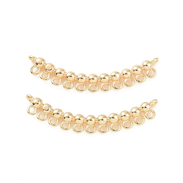 

PandaHall Brass Links, Real 18K Gold Plated, 9x33x2.5mm, Hole: 1.2mm Brass Others