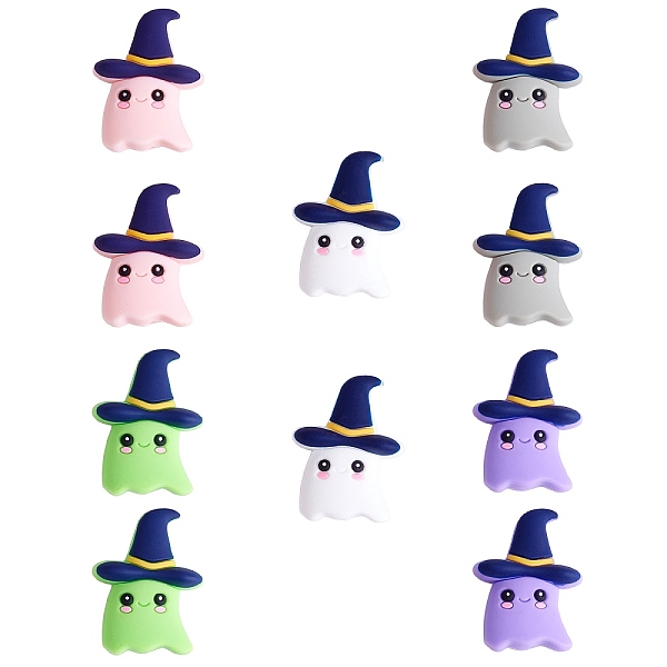 10Pcs 5 Colors Sili… - image