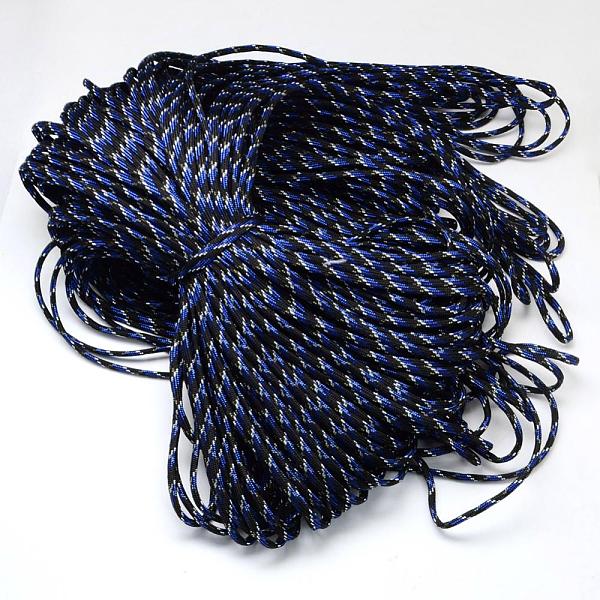 

PandaHall 7 Inner Cores Polyester & Spandex Cord Ropes, for Rope Bracelets Making, Medium Blue, 4mm, about 109.36 yards(100m)/bundle...