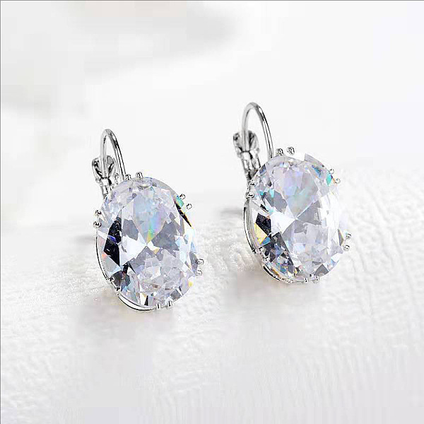 Oval Alloy Rhinesto… - image