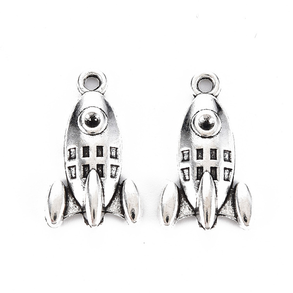 

PandaHall Tibetan Style Alloy Pendant Rhinestone Settings, Lead Free & Cadmium Free, Rocket, Antique Silver, Fit for 1.6mm Rhinestone...