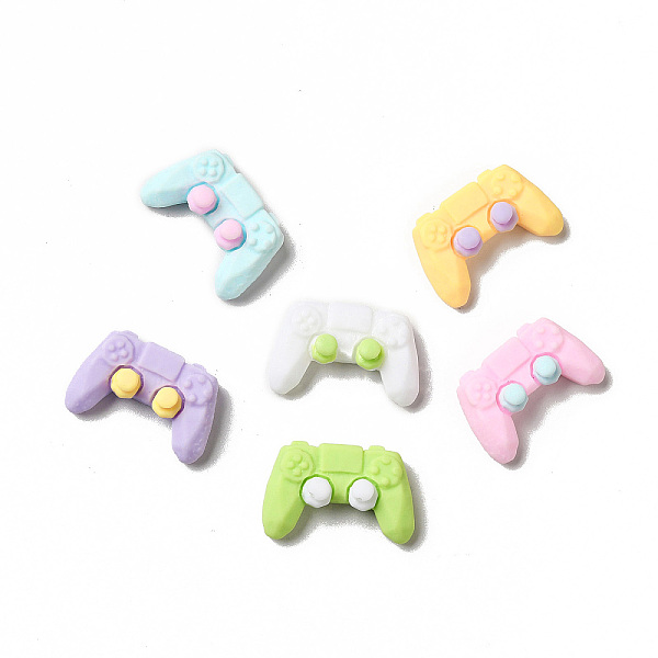 

PandaHall Opaque Resin Cabochons, Game Controller, Mixed Color, 15x24x7.5mm Resin Others Multicolor